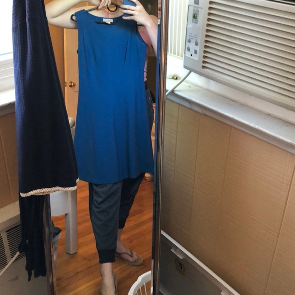 NWOT Ann Taylor Loft turquoise dress - Picture 11 of 11